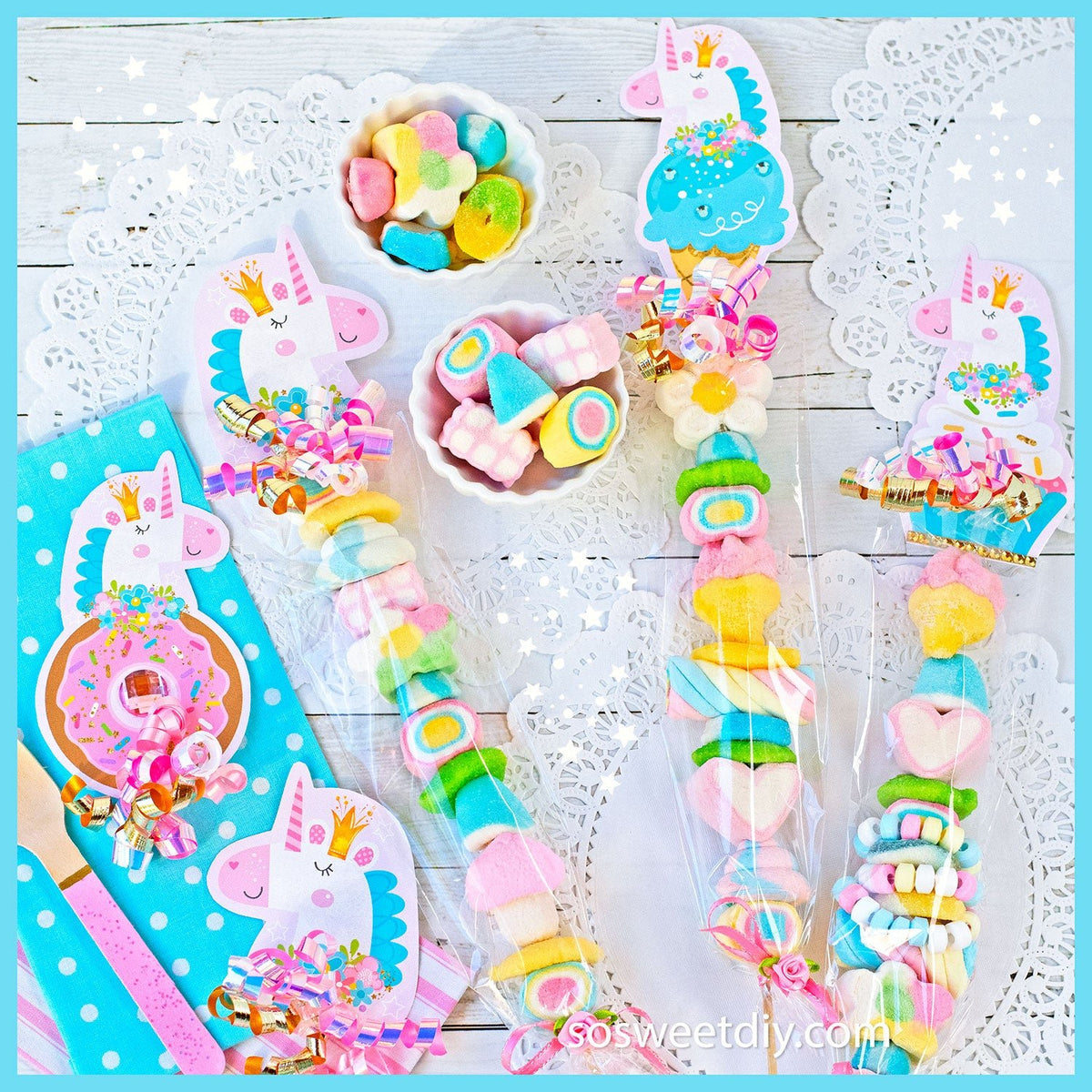 The Best Ever Unicorn Party Treat Ideas! | So Sweet DIY