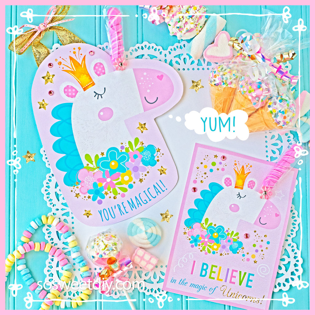 Unicorn Party Printables & DIY Party Ideas