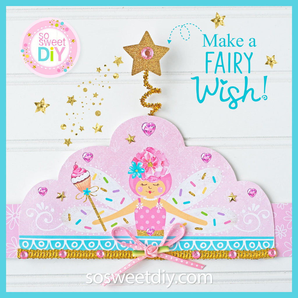 Fairy Crown Party Favors Printable Kit