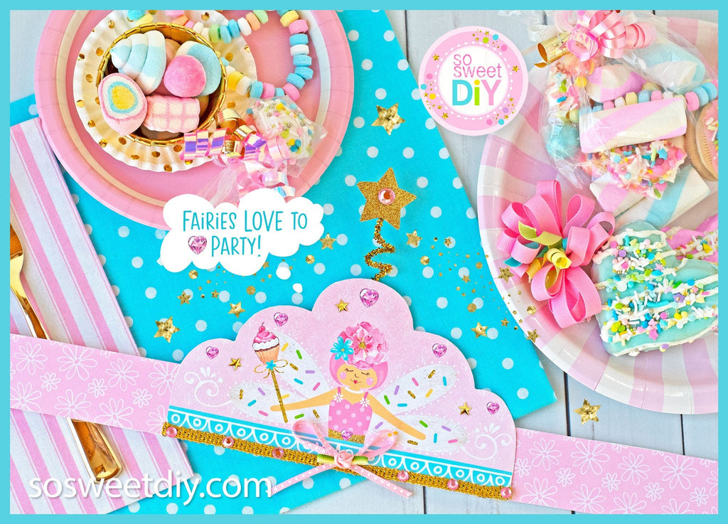 Fairy Crown Party Favors Printable Kit