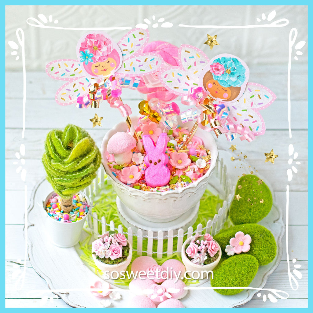 Fairy Party Treat Toppers Printable Kit